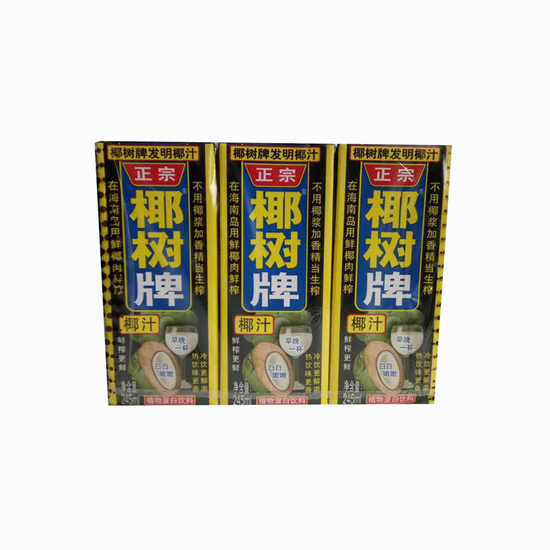 正宗椰樹牌椰汁(新包裝)【盒】245ml(1*24)