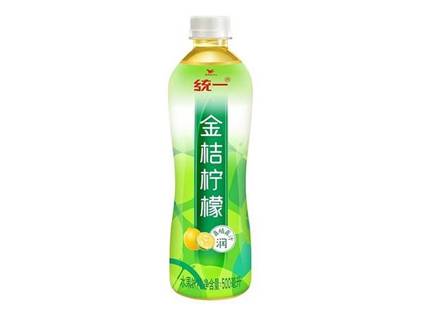 統一金桔檸檬水果飲料500ml(1*15)