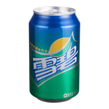 雪碧 Sprite 柠檬味 汽水饮料 碳酸饮料 330ML*24罐整箱装